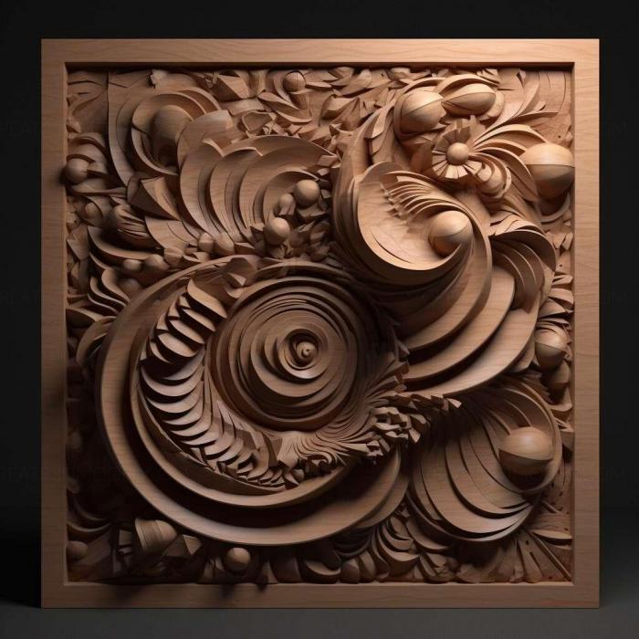 نموذج ثلاثي الأبعاد لآلة CNC 3D Art 